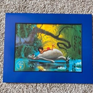 Disney Jungle Book Lithograph Art Print